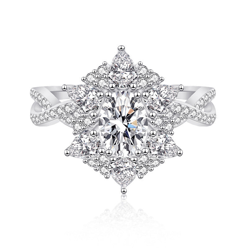 [M2112] Heart of the Country with 1.0ct Moissanite