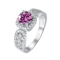 1ct Moissanite NUBES Ring for women S925 Pink