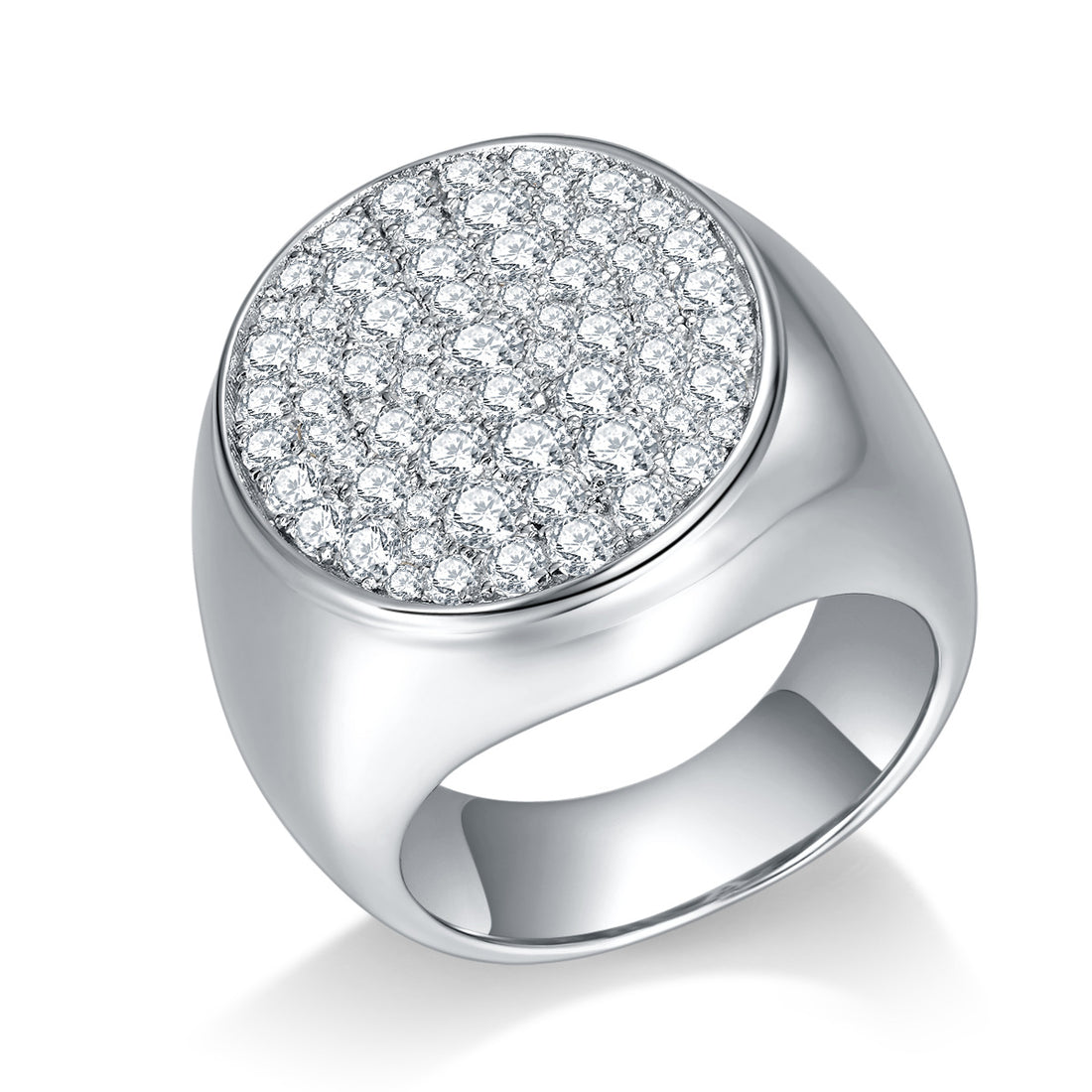 1.6ct Moissanite Prestige Ring S925 for Men