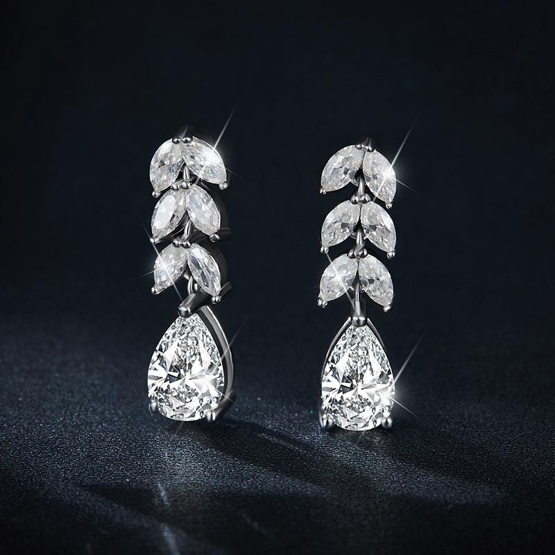 [#E649]'Evelyn' 3.2ct Earrings