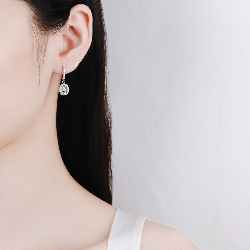 [#E646]'Eva' 2ct Earrings