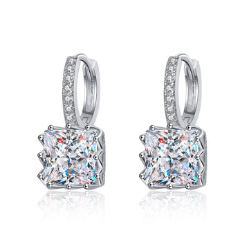 [#E687]‘Diana’ 2ct and 4ct Earrings