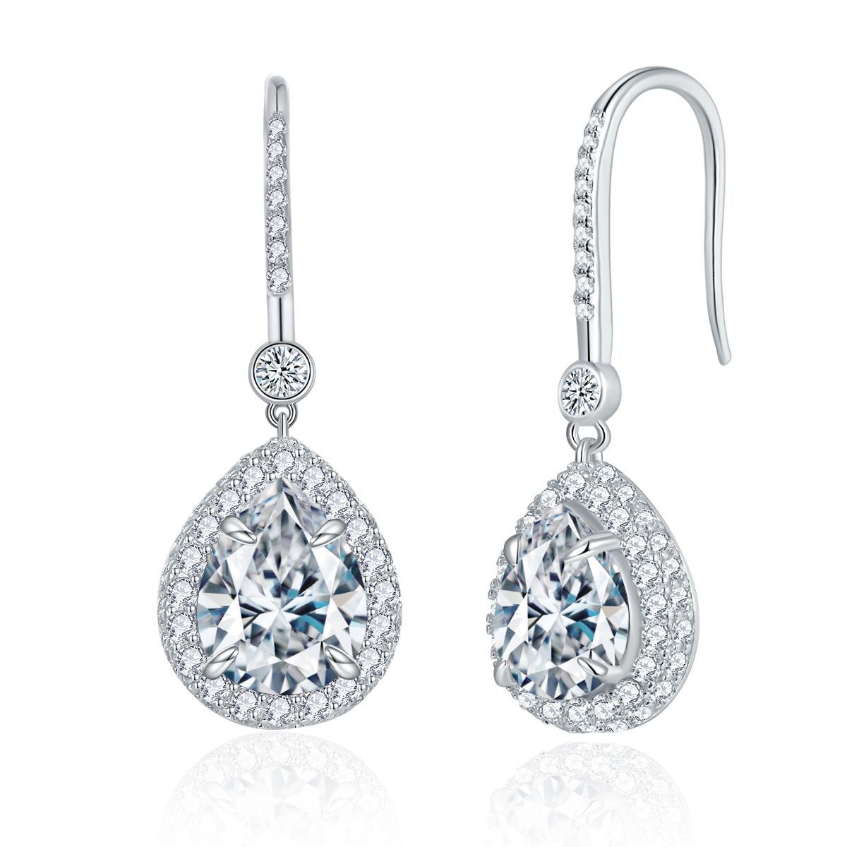 [#E681]‘Autumn’ 4.61ct Earrings