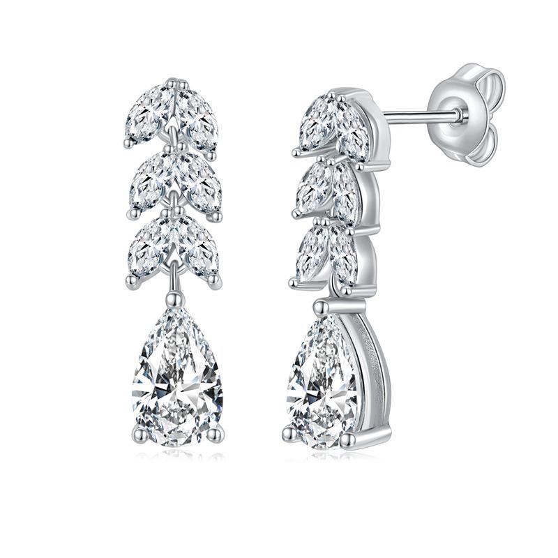 [#E649]'Evelyn' 3.2ct Earrings