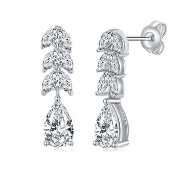 [#E649]'Evelyn' 3.2ct Earrings