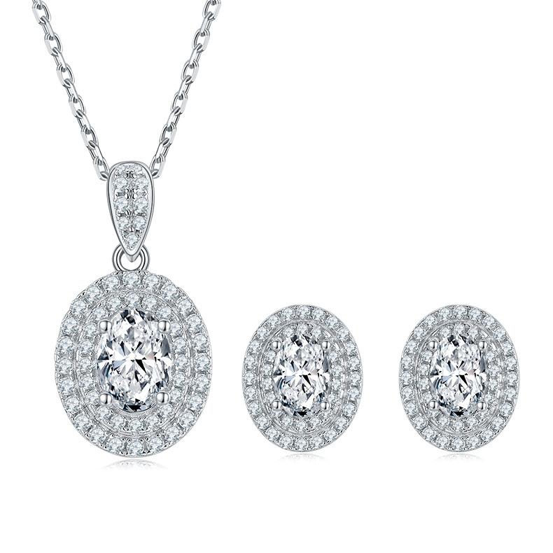 [#E648]'Eve' Necklace and Earring Set