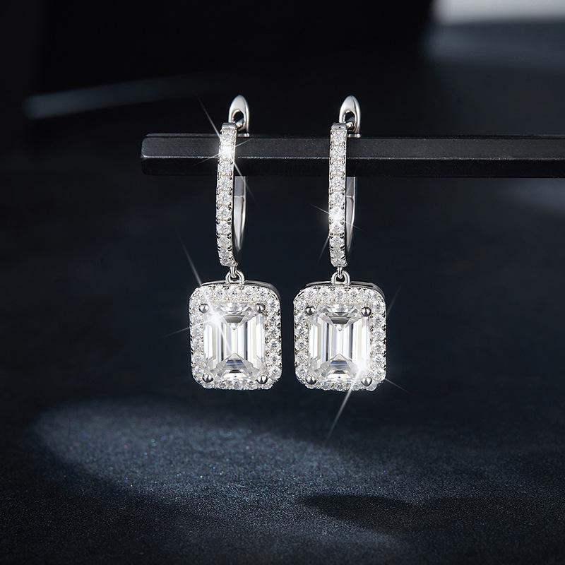 [#E642]'Esmaralda' 4.06ct Earrings