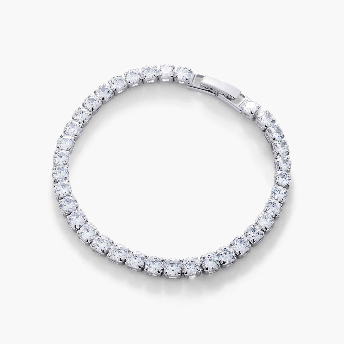 [#B504]Linea Tennis Bracelet (4mm)